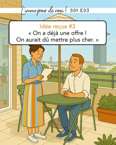 Idée reçue #3&nbsp;: on a déjà une offre, on aurait dû mettre plus cher