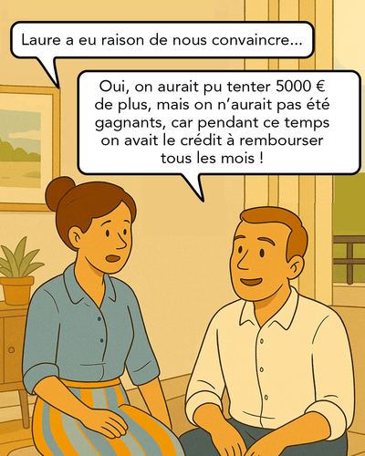 Le couple finit par accepter une offre inférieure à la première, plusieurs semaines plus tard, après avoir perdu du temps et de la sérénité