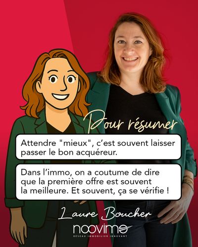 Pour résumer — Laure Boucher et son avatar BD : « Attendre